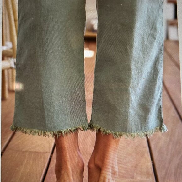 Frank & Eileen Kinsale pants - sage, size 8 - Picture 3 of 6
